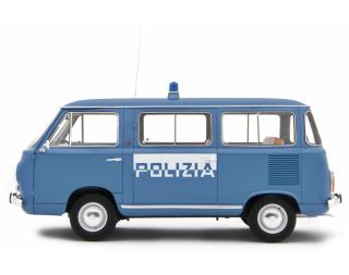 Fiat 850 Familiare Polizia 1965-76 Laudoracing 1:18 Resinemodell (Türen, Motorhaube... nicht zu öffnen!)